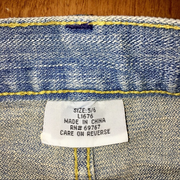 Bud Light Womens Mini Skirt Distressed Denim 5/6 - Picture 5 of 7